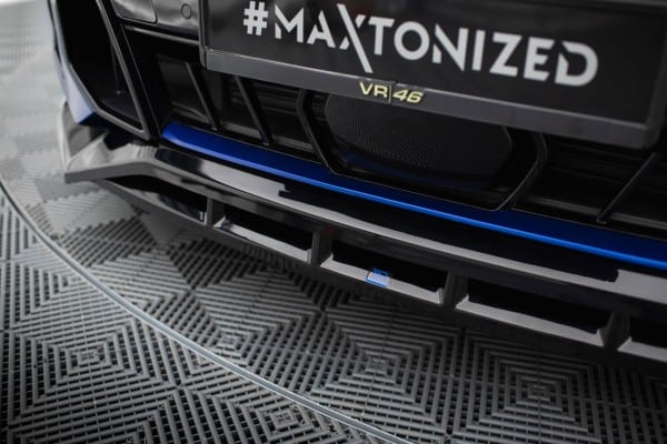 MAXTON DESIGN - Spoiler pod predný nárazník V.2 , vhodné pre BMW X5 M-PACK G05 FACELIFT, Čierny lesk – Obrázok 4