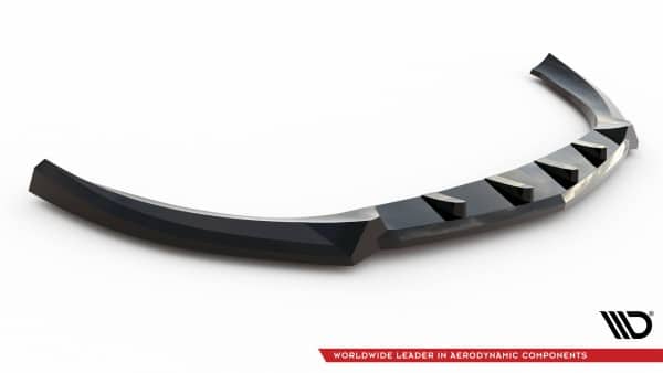 MAXTON DESIGN - Spoiler pod predný nárazník ,MERCEDES-BENZ CLA COUPE C118 , Čierny lesk – Obrázok 5