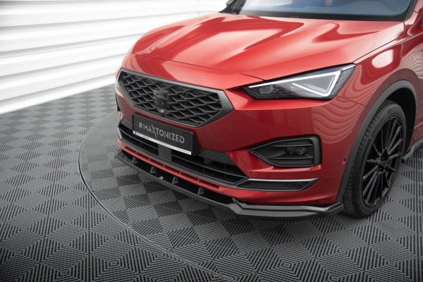 MAXTON DESIGN - Spoiler pod predný nárazník V.2 SEAT TARRACO FR MK1, Čierny lesk – Obrázok 4