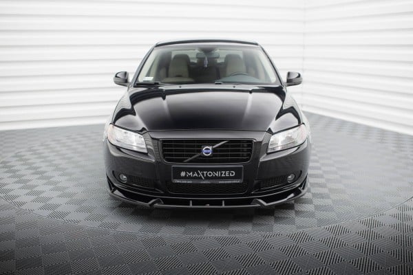 MAXTON DESIGN - Spoiler pod predný nárazník, VOLVO S80 MK2, Čierny lesk – Obrázok 2
