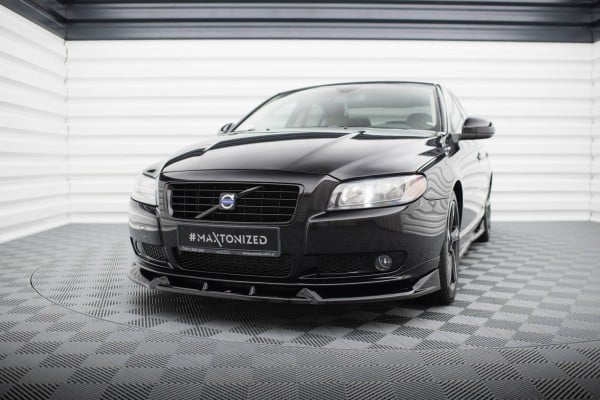 MAXTON DESIGN - Spoiler pod predný nárazník, VOLVO S80 MK2, Čierny lesk – Obrázok 3