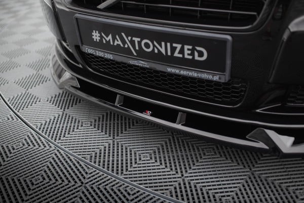 MAXTON DESIGN - Spoiler pod predný nárazník, VOLVO S80 MK2, Čierny lesk – Obrázok 4