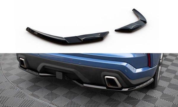 MAXTON DESIGN - Spoiler zadného nárazníka  FORD EDGE ST MK2, Čierny lesk