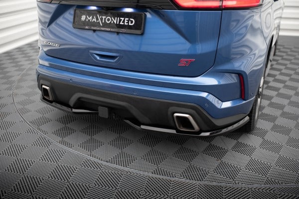MAXTON DESIGN - Spoiler zadného nárazníka  FORD EDGE ST MK2, Čierny lesk – Obrázok 5