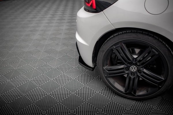 MAXTON DESIGN -Bočné spojlere zadného nárazníka , VOLKSWAGEN SCIROCCO R MK3 , Čierny lesk – Obrázok 3