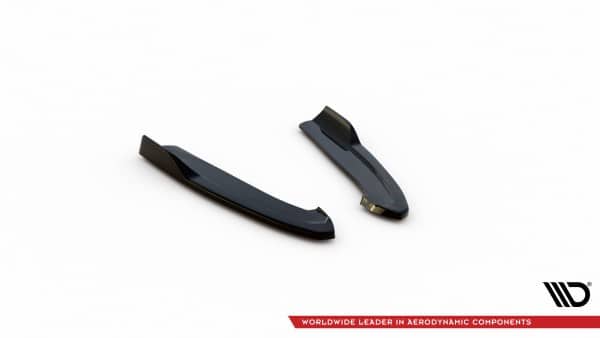 MAXTON DESIGN - Bočné spojlere zadného nárazníka V.6 FORD FOCUS COMBI ST-LINE MK4, Čierny lesk – Obrázok 5