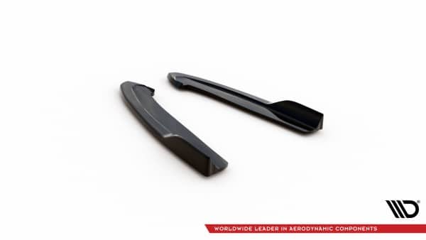 MAXTON DESIGN - Bočné spojlere zadného nárazníka V.6 FORD FOCUS COMBI ST-LINE MK4, Čierny lesk – Obrázok 6