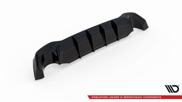 MAXTON DESIGN - Difúzor zadného nárazníka V.2 FORD FOCUS COMBI ST-LINE MK4, Čierny lesk – Obrázok 6