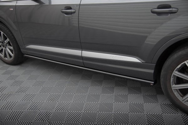 MAXTON DESIGN - Lišty pod bočné prahy ,AUDI Q7 MK2 , Čierny lesk – Obrázok 4