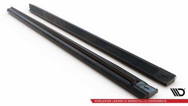 MAXTON DESIGN - Lišty pod bočné prahy ,AUDI Q7 MK2 , Čierny lesk – Obrázok 6