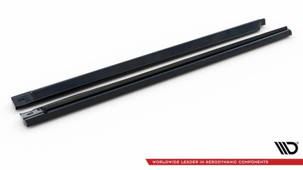 MAXTON DESIGN - Lišty pod bočné prahy ,AUDI Q7 MK2 , Čierny lesk – Obrázok 5