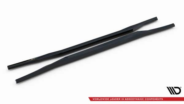 MAXTON DESIGN - Lišty pod bočné prahy vhodné pre BMW 7 E65, Čierny lesk – Obrázok 5