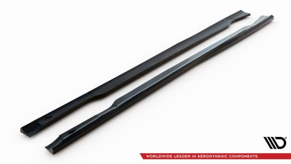 MAXTON DESIGN - Lišty pod bočné prahy FORD MONDEO ST-LINE MK4 FACELIFT, Čierny lesk – Obrázok 5