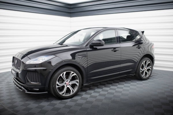 MAXTON DESIGN - Lišty pod bočné prahy JAGUAR E-PACE R-DYNAMIC MK1, Čierny lesk – Obrázok 2
