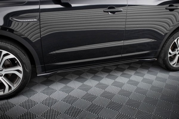 MAXTON DESIGN - Lišty pod bočné prahy JAGUAR E-PACE R-DYNAMIC MK1, Čierny lesk – Obrázok 3