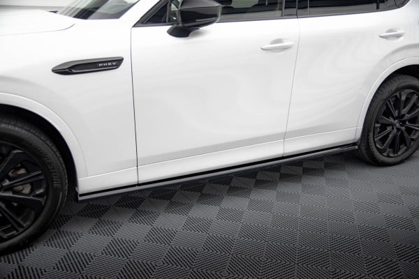 MAXTON DESIGN - Lišty pod bočné prahy  MAZDA CX-60 MK1, Čierny lesk – Obrázok 3