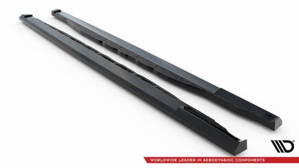 MAXTON DESIGN - Lišty pod bočné prahy  MAZDA CX-60 MK1, Čierny lesk – Obrázok 5