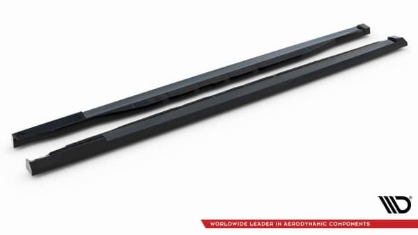 MAXTON DESIGN - Lišty pod bočné prahy  MAZDA CX-60 MK1, Čierny lesk – Obrázok 6