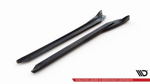 MAXTON DESIGN -Lišty pod bočné prahy, PORSCHE 911 TURBO 997 , Čierny lesk – Obrázok 6