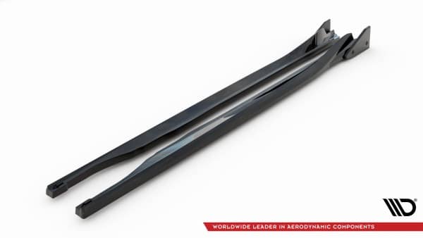 MAXTON DESIGN -Lišty pod bočné prahy V.1 + Splitre, TOYOTA GR86 MK1, Čierny lesk – Obrázok 6