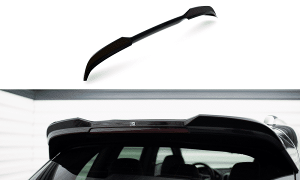 MAXTON DESIGN - Spoiler kufra 3D , PORSCHE CAYENNE MK2 FACELIFT, Čierny lesk