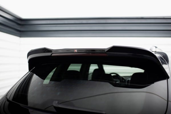 MAXTON DESIGN - Spoiler kufra 3D , PORSCHE CAYENNE MK2 FACELIFT, Čierny lesk – Obrázok 4