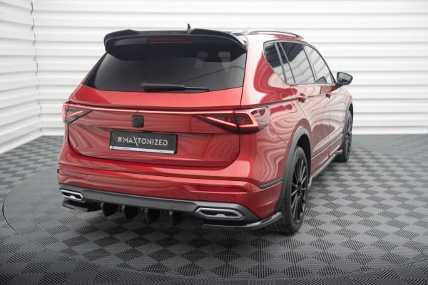 MAXTON DESIGN - Spoiler kufra 3D SEAT TARRACO FR MK1, Čierny lesk – Obrázok 3