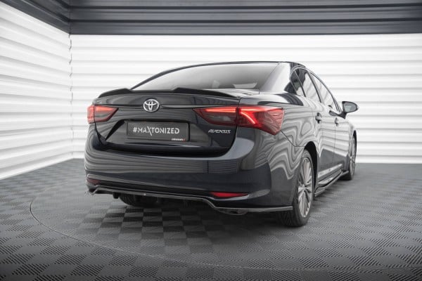 MAXTON DESIGN - Spoiler kufra 3D TOYOTA AVENSIS SEDAN MK3 FACELIFT, Čierny lesk – Obrázok 2