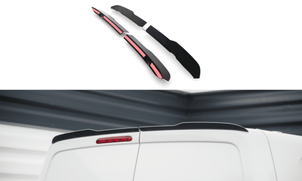 MAXTON DESIGN - Spoiler kufra CITROEN JUMPY MK3, Čierny lesk