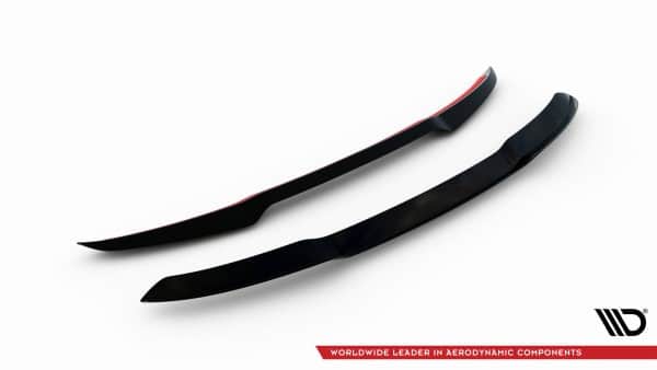 MAXTON DESIGN - Predlženie spoilera kufra, MERCEDES-BENZ C Combi AMG-LINE / 43 AMG S206, Čierny lesk – Obrázok 5