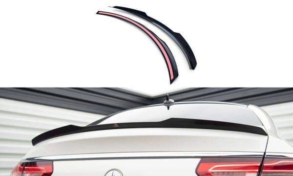 MAXTON DESIGN - Spoiler kufra MERCEDES-BENZ GLE COUPE 43 AMG / AMG-LINE C292 , Čierny lesk
