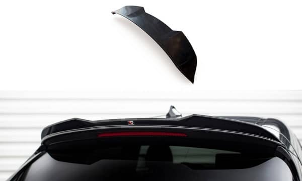 MAXTON DESIGN - Predlženie spoilera kufra 3D (horný) ALFA ROMEO STELVIO QUADRIFOGLIO MK1, Čierny lesk