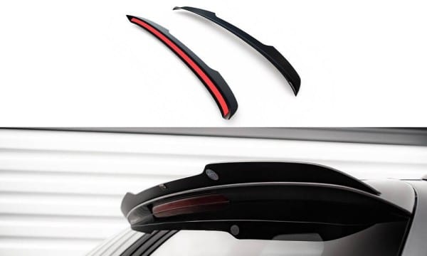 MAXTON DESIGN - Predlženie spoilera kufra AUDI A4 S-LINE / S4 AVANT B8 FACELIFT, Čierny lesk