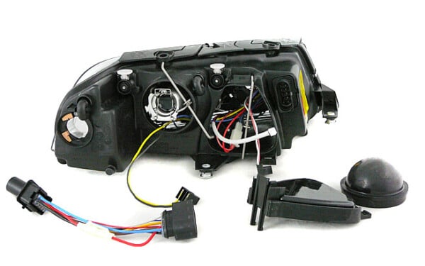 Predné svetlá ANGEL EYES Chróm pre  VW PASSAT 3BG B5 FL 09.00-03.05 – Obrázok 2
