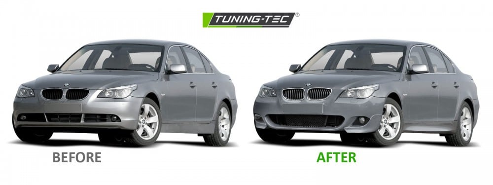 Predný nárazník SPORT PDC pre BMW E60/E61 07-10 – Obrázok 2