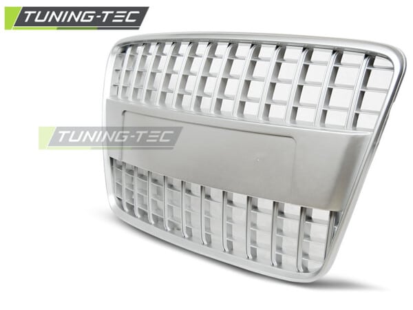 Maska Audi Q7 (4L) 05-09 -  S-line look Strieborná