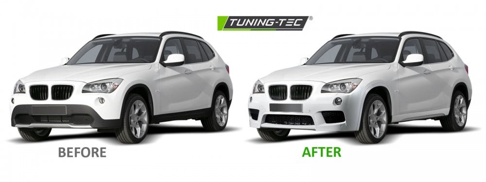 Predný nárazník SPORT PDC pre BMW X1 E84 2009-2013 – Obrázok 6