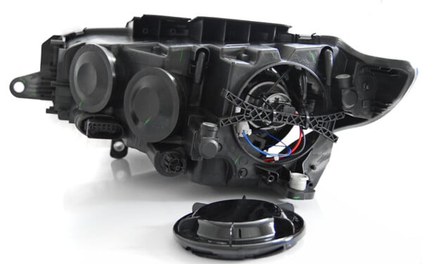 Predné svetlá -Denné svietenie Čierne pre  VW PASSAT CC 08-12 – Obrázok 2