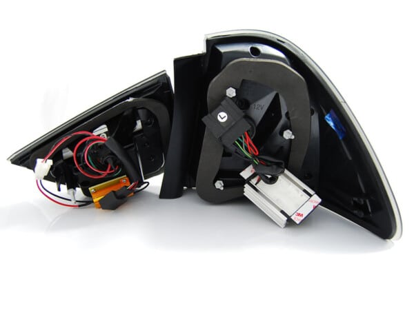 Zadné svetlá LED BAR Dymové BLACK pre BMW E91 09-11 – Obrázok 2