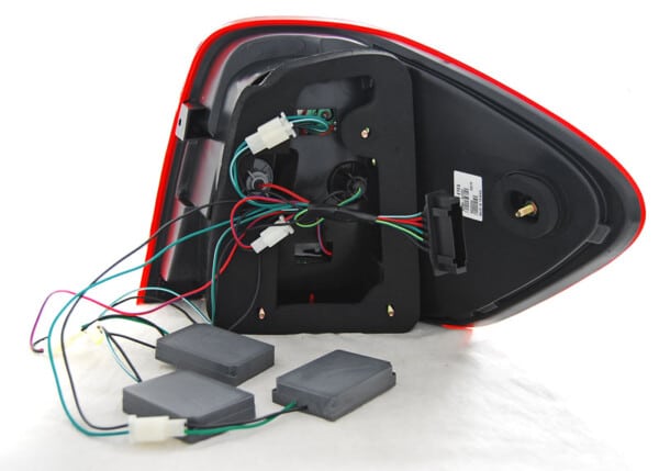 Zadné svetlá LED Červené dymové pre MERCEDES M-KLASA W164 05-08 – Obrázok 2