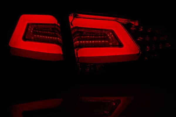 Zadné svetlá LED BAR Dymové BLACK pre VW GOLF 7 13-17 – Obrázok 2