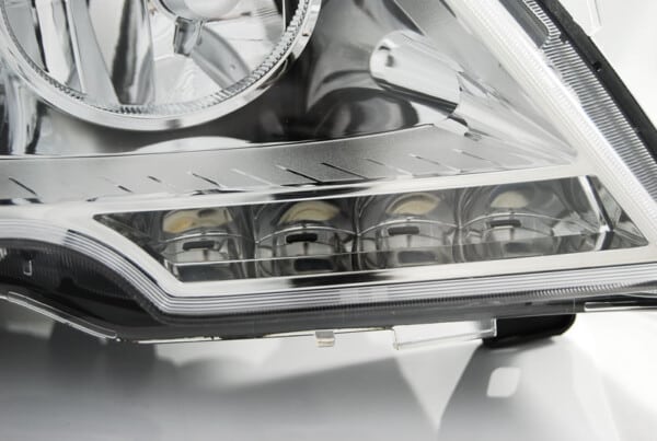Predné svetlá TRUE DRL Chróm pre  MERCEDES VITO W639 10.10-5.14 – Obrázok 3