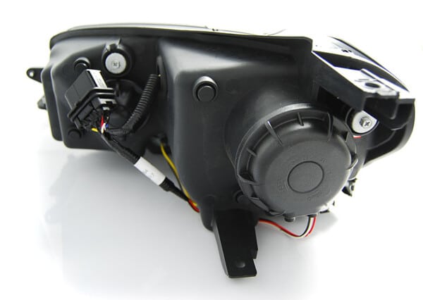 Predné svetlá U-LED LIGHT Čierne pre  VW GOLF 7 11.12-17 – Obrázok 3