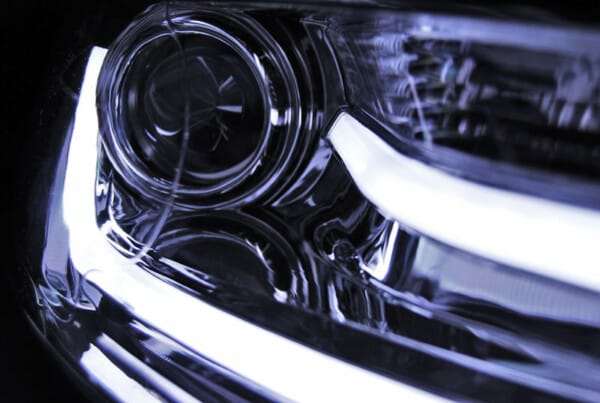 Predné svetlá TUBE LIGHT Chróm pre  VW JETTA VI 1.11-18 – Obrázok 3