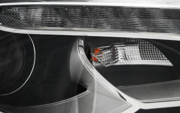 Predné svetlá TRUE DRL Čierne pre  AUDI A3 8P 08-12 – Obrázok 2