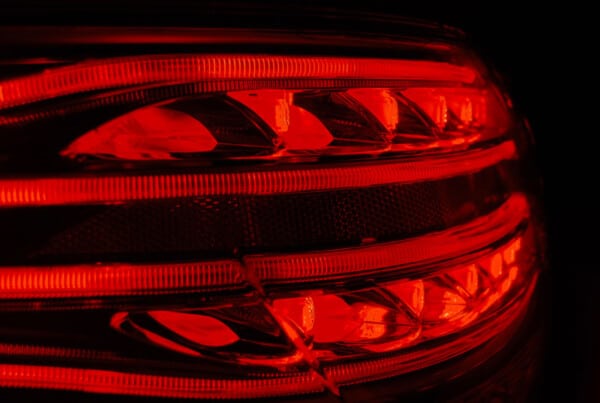 Zadné svetlá LED Červené pre MERCEDES W212  E-KLASA 09-13 with bulb P21 – Obrázok 2