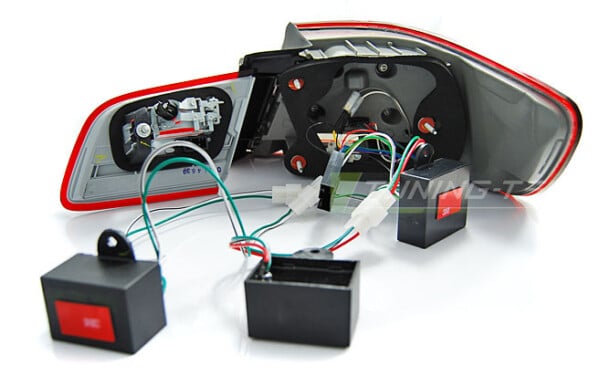 Zadné svetlá LED BAR Červené pre BMW E92 09.06-03.10 – Obrázok 5