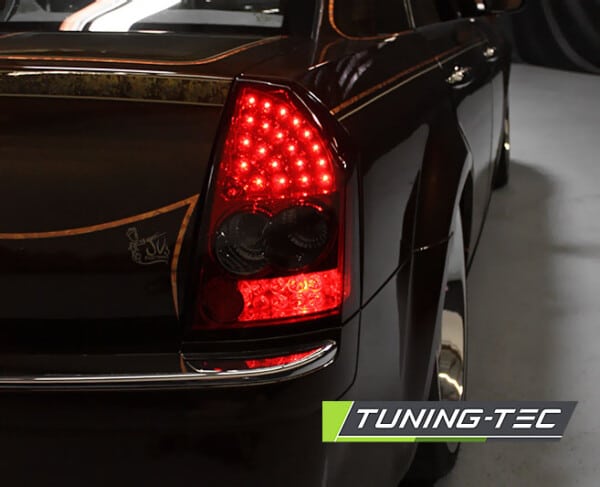 Zadné svetlá CHRYSLER 300C 05-08 dymové LED – Obrázok 2