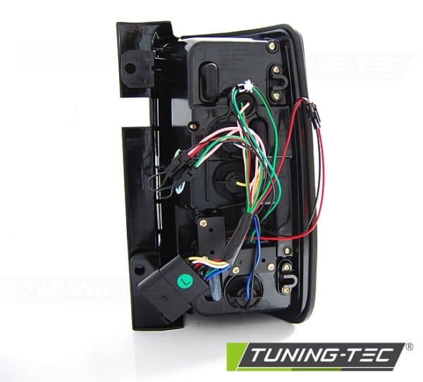 Zadné svetlá LED BAR Červené Dymové pre VW CADDY 03-03.14 – Obrázok 3
