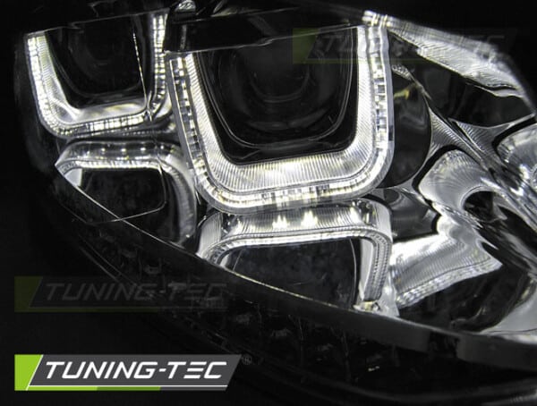 Predné svetlá U-LED LIGHT Chróm pre  VW POLO 6R 09-03.14 – Obrázok 3